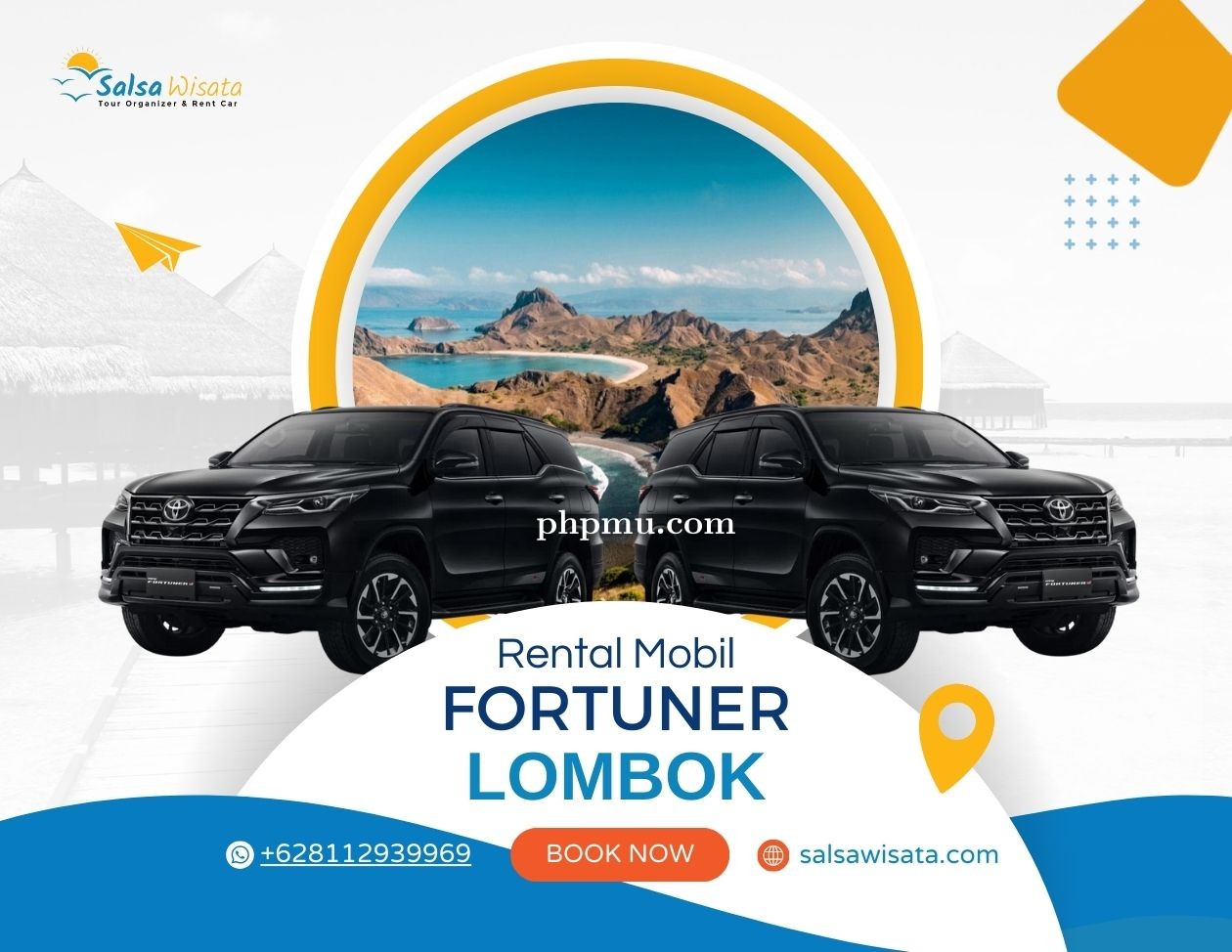 Rental Fortuner Lombok: Pilihan Mobil Mewah untuk Wisata Keluarga